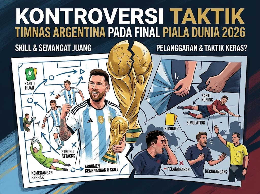 Kontroversi Taktik Timnas Argentina pada Final Piala Dunia 2026